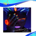 Factory Direct! Grade cosmétique Colorful Glow in the Dark Pigment Decoration for Nali Art